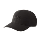 CP Company Gabardine Logo Cap - 888 Total Eclipse - Escape Menswear