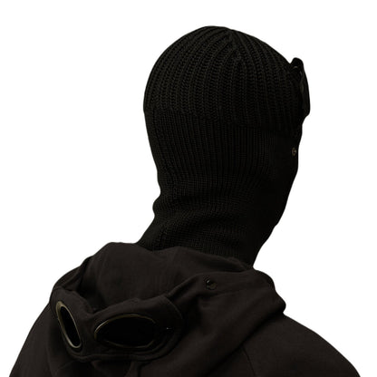 C.P. Company Goggle Balaclava Beanie - 999 Black - Escape Menswear