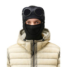 CP Company Goggle Merino Wool Balaclava - 999 Black - Escape Menswear