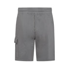 CP Company Light Fleece Cargo Shorts - 921 Gunmetal Grey - Escape Menswear