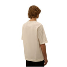 CP Company Light Fleece Short Sleeve Sweatshirt - 103 Gauze White - Escape Menswear