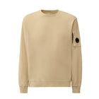 CP Company Light Fleece Sweatshirt - 114 Frozen White - Escape Menswear