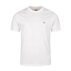 CP Company Logo Patch Short Sleeve T-Shirt - 103 Gauze White - Escape Menswear