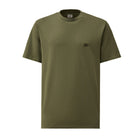CP Company Logo Patch Short Sleeve T-Shirt - 668 Laurel Green - Escape Menswear