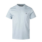 CP Company Logo Patch SS T-Shirt - 809 Silver Blue - Escape Menswear