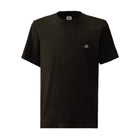 CP Company Logo Patch T-Shirt - 999 Black - Escape Menswear