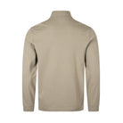 CP Company L/S Stretch Half Zip Polo-Shirt - 356 Rock Beige - Escape Menswear