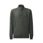 CP Company L/S Stretch Half Zip Polo-Shirt - 985 Raven Grey - Escape Menswear