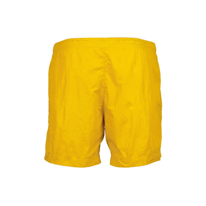 CP Company MBW005A Swim Shorts - 239 Nugget Gold - Escape Menswear