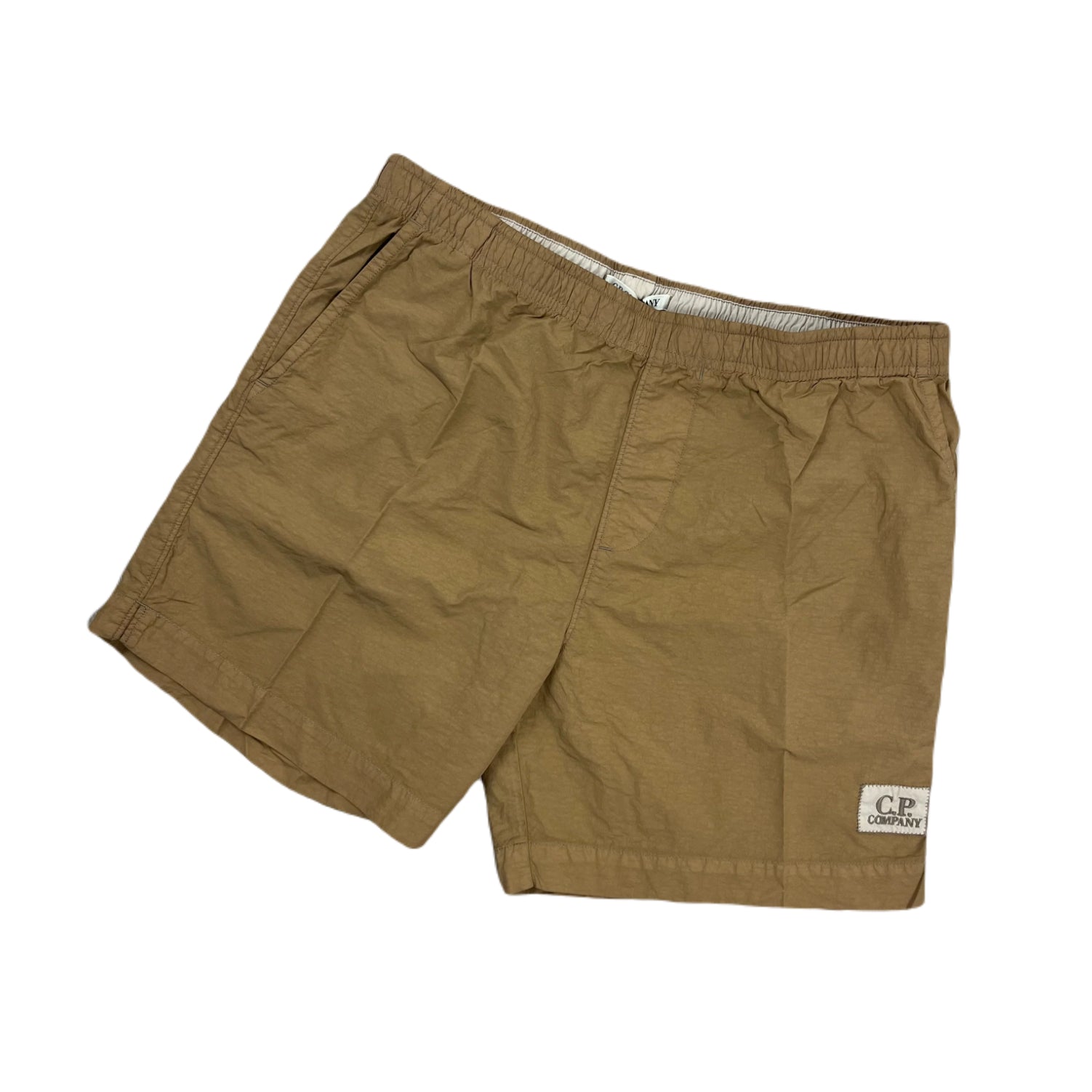 CP Company MBW005A Swim Shorts - 339 Lead Grey - Escape Menswear
