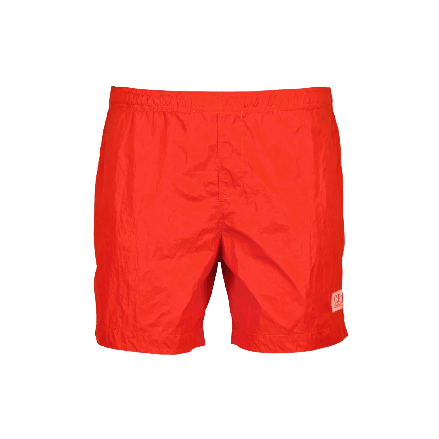 CP Company MBW005A Swim Shorts - 455 Fiery Red - Escape Menswear