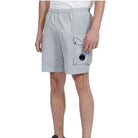 CP Company MBW276A Shorts - 937 Grfn Grey - Escape Menswear