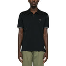 CP Company MPL253A SS Polo Shirt - 999 Black - Escape Menswear