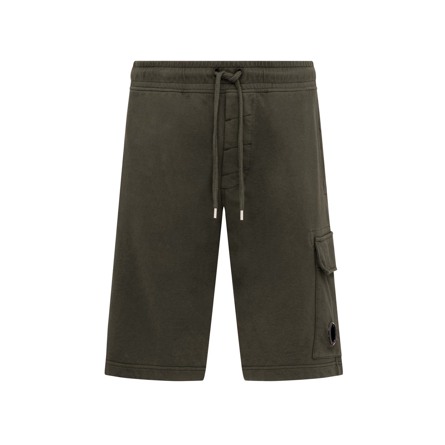 CP Company MSB021A Jog Cargo Shorts - 683 Ivy Green - Escape Menswear