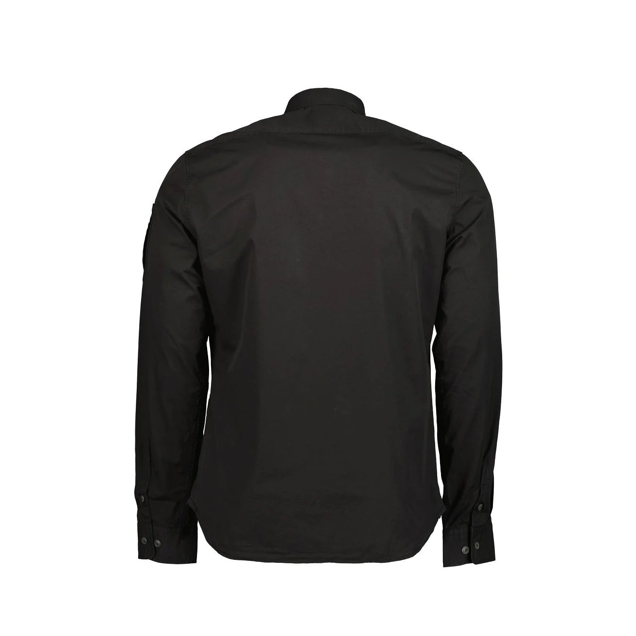 CP Company MSH157A LS Shirts - 999 Black - Escape Menswear