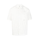CP Company MSH354A SS Shirt - 103 White - Escape Menswear