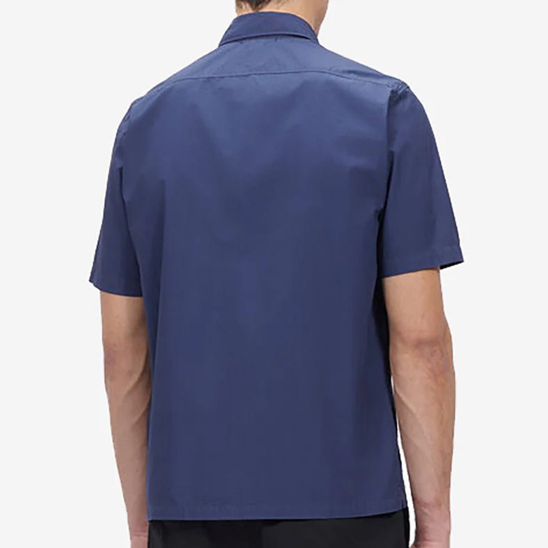 CP Company MSH354A SS Shirt - 868 Mediev Blue - Escape Menswear