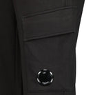 CP Company MSP017A Lens Jogging Bottom - 999 Black - Escape Menswear