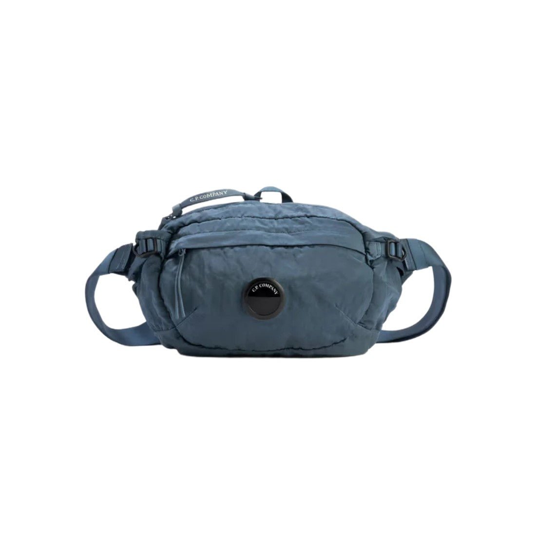 CP Company Nylon B Lens Waist Bag - 871 Orion Blue - Escape Menswear