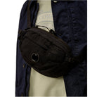 CP Company Nylon B Lens Waist Bag - 999 Black - Escape Menswear