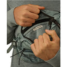 CP Company Nylon B Waist Bag - 809 Silver Blue - Escape Menswear