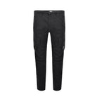 CP Company Satin Stretch Cargo Pants - 999 Black - Escape Menswear