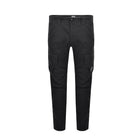 CP Company Satin Stretch Cargo Pants - 999 Black - Escape Menswear