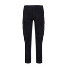 CP Company Satin Stretch Cargo Pants - 999 Black - Escape Menswear