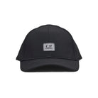 CP Company Shell-R Baseball Cap - 999 Black - Escape Menswear