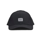 CP Company Shell-R Baseball Cap - 999 Black - Escape Menswear