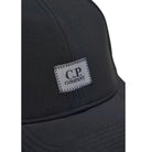 CP Company Shell-R Baseball Cap - 999 Black - Escape Menswear