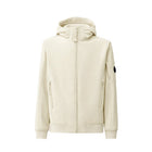 C.P. Company Shell-R Lens Hooded Jacket - 120 Silver Birch - Escape Menswear