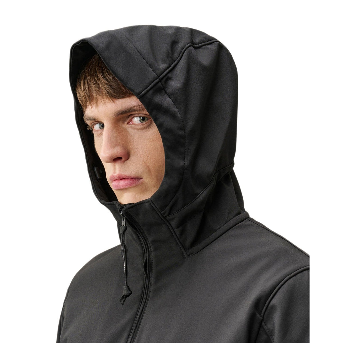 C.P. Company Shell-R Lens Hooded Jacket - 999 Black - Escape Menswear