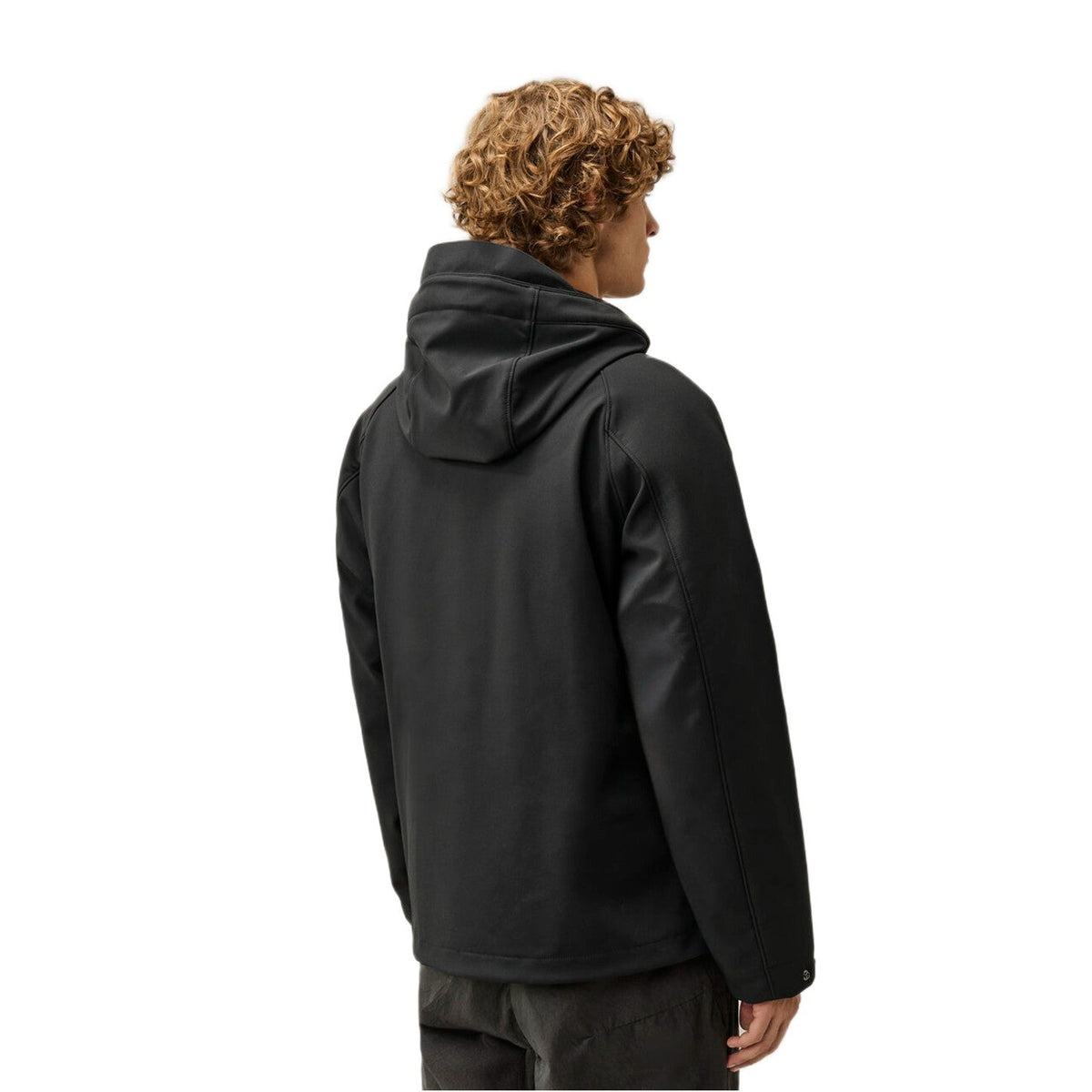 C.P. Company Shell-R Padded Lens Jacket - 999 Black - Escape Menswear