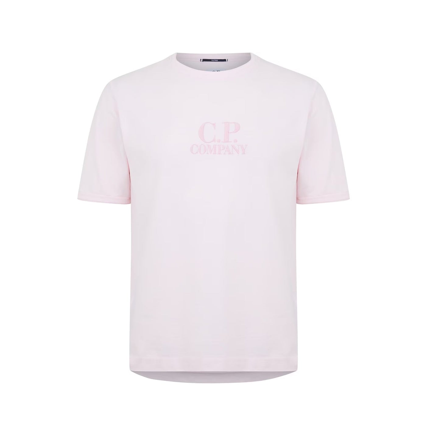 C.P. Company S/S Tacting Piquet T-Shirt - 501 Heavenly Pink - Escape Menswear