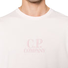 C.P. Company S/S Tacting Piquet T-Shirt - 501 Heavenly Pink - Escape Menswear