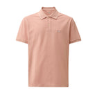 CP Company Stretch 2 Button Polo Shirt - 520 Misty Rose - Escape Menswear