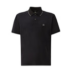 CP Company Stretch 2 Button Polo Shirt - 888 Total Eclipse - Escape Menswear
