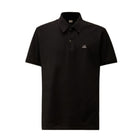 CP Company Stretch Piquet Point Collar Polo Shirt - 888 Total Eclipse - Escape Menswear