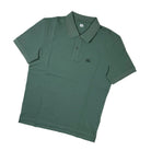 CP Company Stretch Piquet Polo Shirt - 668 Laurel Green - Escape Menswear