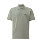 CP Company Stretch Piquet Polo Shirt - 809 Silver Blue - Escape Menswear