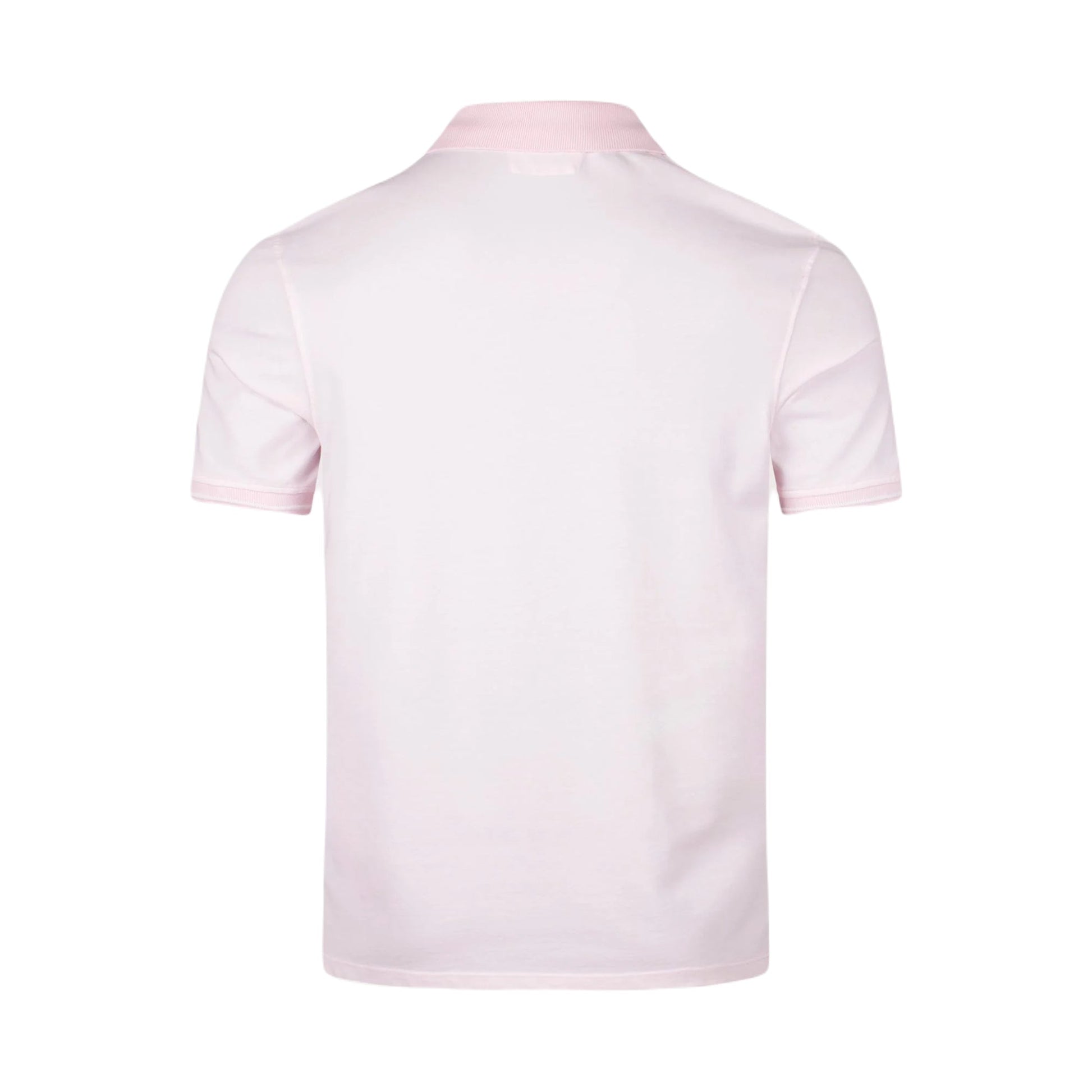C.P. Company Tacting Short Sleeve Polo - 501 Heavenly Pink - Escape Menswear