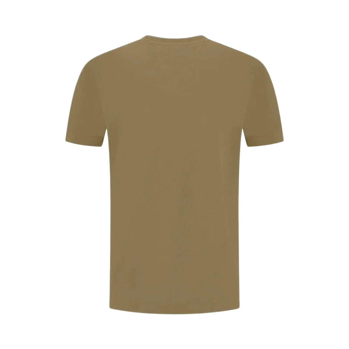 CP Company Vertical Logo T-Shirt - 356 Rock Beige - Escape Menswear