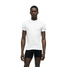 DSquared2 Basic Twin Pack T-Shirt - White/Black - Escape Menswear