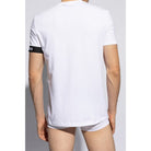 DSquared2 Round Neck T-Shirt - 100 White - Escape Menswear