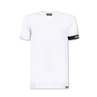 DSquared2 Round Neck T-Shirt - 100 White - Escape Menswear