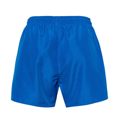 Emporio Armani 211752 Eagle Logo Swim Shorts - Royal - Escape Menswear