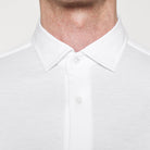 Emporio Armani 8N1CG1 L/S Shirt - 100 White - Escape Menswear