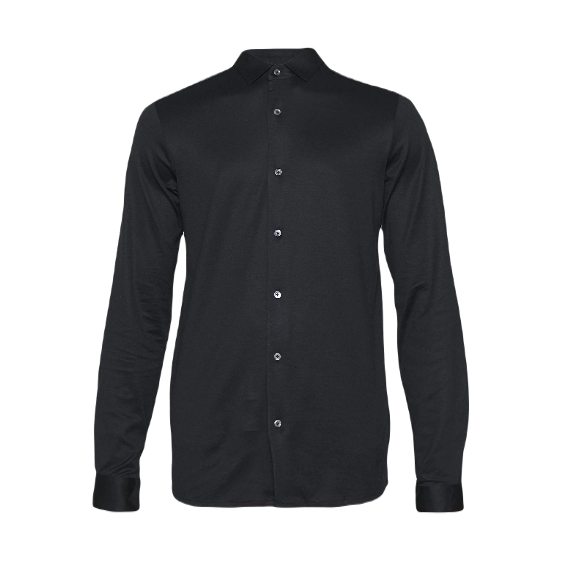 Emporio Armani 8N1CG1 L/S Shirt - 920 Navy - Escape Menswear