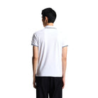 Emporio Armani 8N1FB3 Pique Tip Polo Shirt - 100 White - Escape Menswear